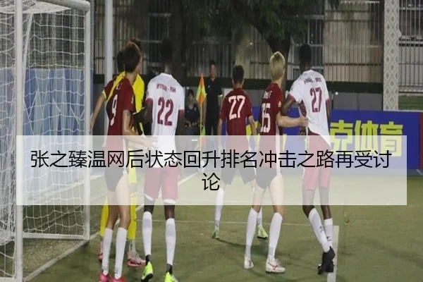 张之臻温网后状态回升排名冲击之路再受讨论